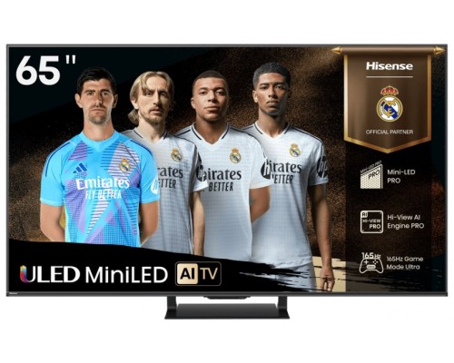 TELEVISOR 65"" MINILED UHD 4K QUANTUM DOT 165Hz 65U7Q PRO SMART TV HISENSE (Espera 4 dias)